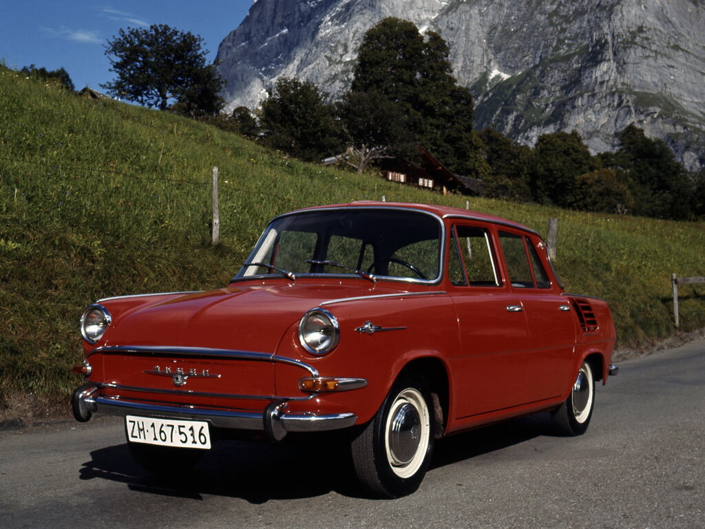 Skoda 1000/1100 MB 1 поколение, седан (04.1964 - 12.1965)